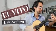 El Vito Jos De Azpiazu Spanish Guitar By Diego Alonso