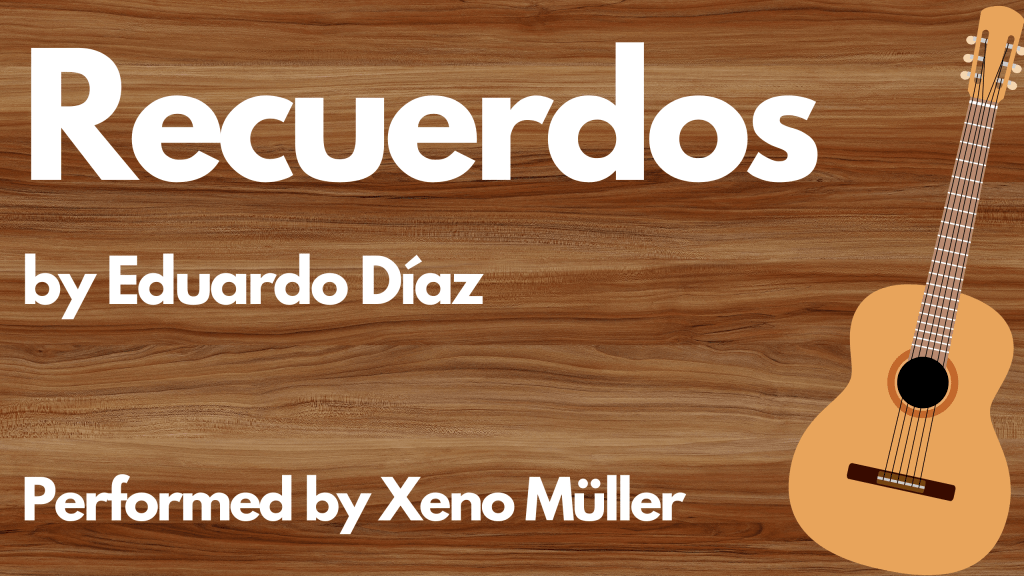 Xeno Muller, Eduardo Dias, Recuerdos